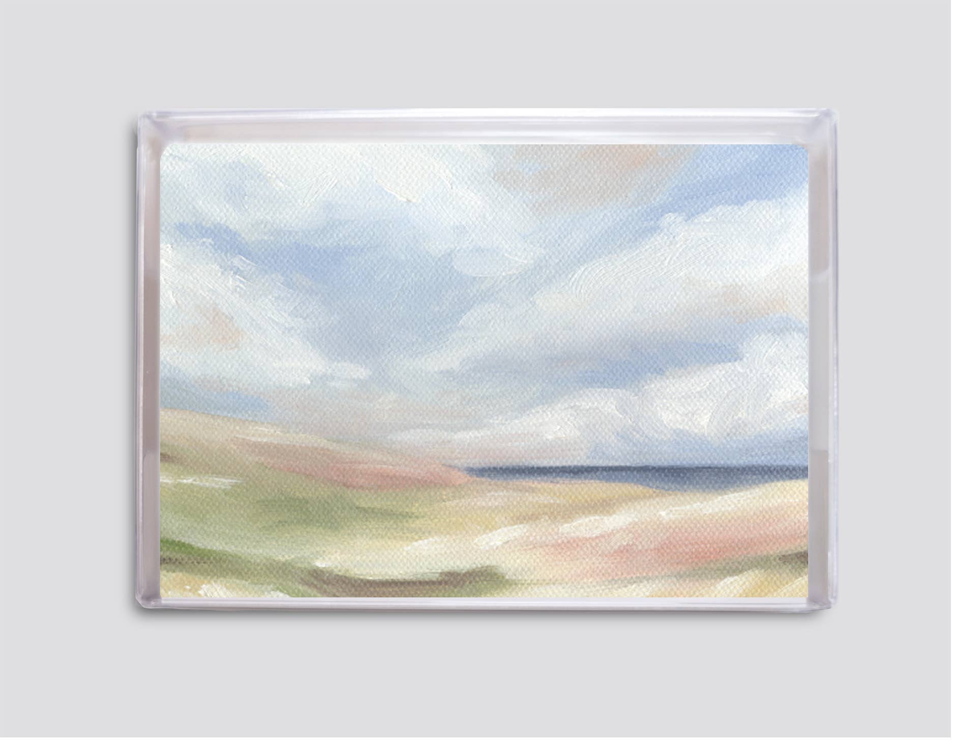 Jessica Frasz Studio - Wholesale Everyday Greeting Card - Summer Ocean landscape/ Mini enclosure greeting card2