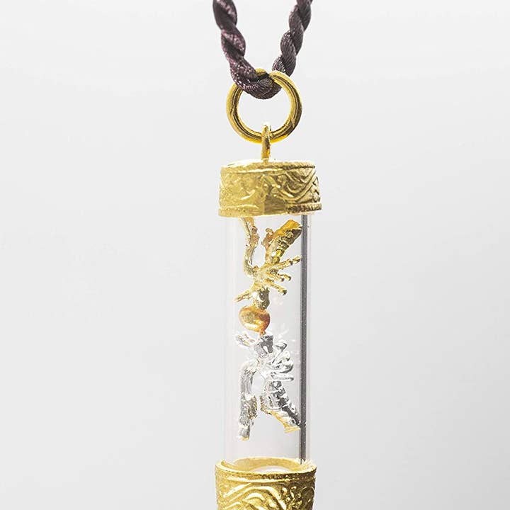 Artschatz LLC - Vendita all'ingrosso Collana con ciondolo/pendaglio - Kruba NOI Takrut - Ciondolo con amuleto tailandese, con collana3