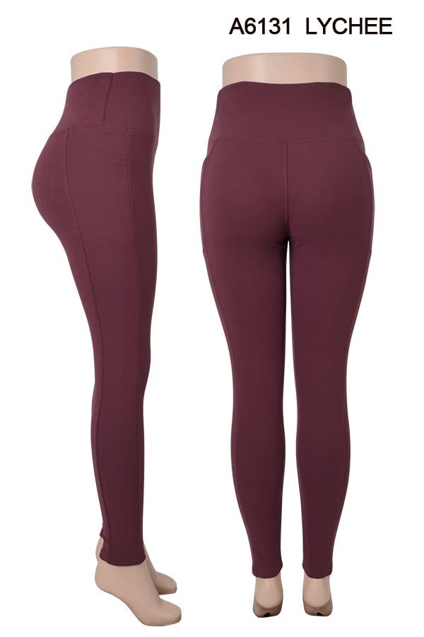 SSImport – Engroshandel Sports-/loungeleggings – til kvinder – A6131 VINTER LEGGINGS TYKKERE FLEECE INDENI 12STK/PAK 6