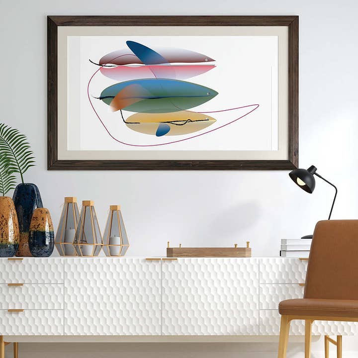 Poster «Shellesque» per la vendita all'ingrosso da parte di Marie-Lou Gallery