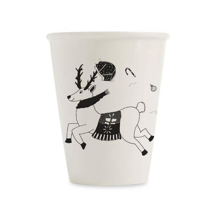 helen b - Wholesale Drinking Glass/Cup - cup naughty rudolph3