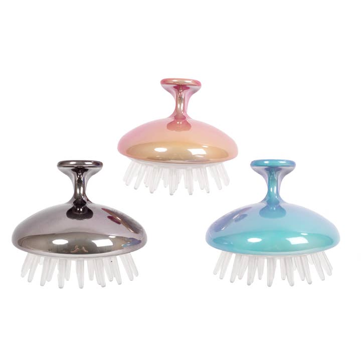 Bodico - Wholesale Head Scratcher/Massager - Bodico Head Massager & Detangler 3asst, ombre, 12/pdq2