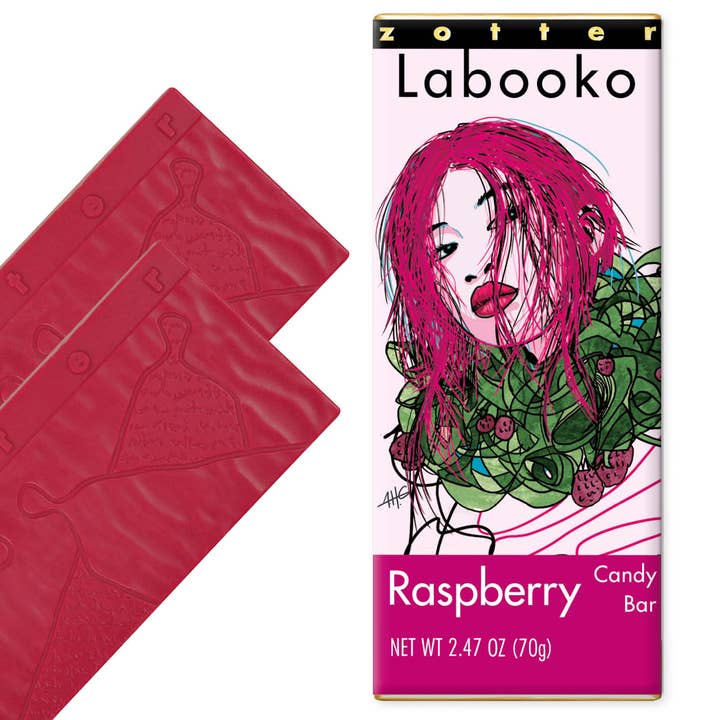 Raspberry (Labooko) for wholesale by Zotter Chocolates