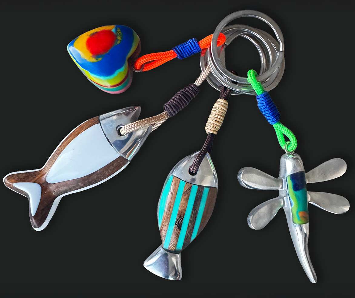 Ernesto de Barcelona – Großhandel Schlüsselanhänger – Unisex – IBIZA Schlüsselanhänger, Packung mit 50 Stück1