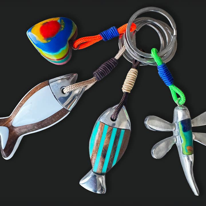 Ernesto de Barcelona – Großhandel Schlüsselanhänger – Unisex – IBIZA Schlüsselanhänger, Packung mit 50 Stück1