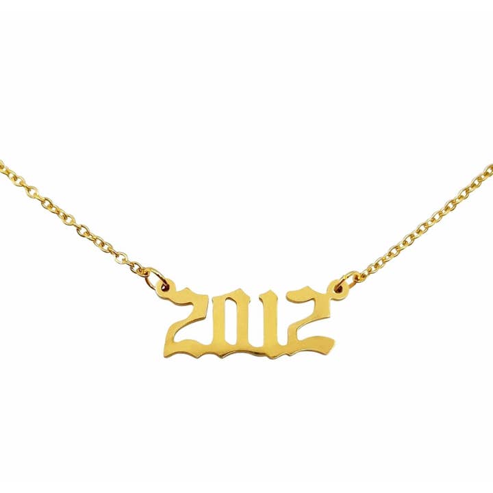 2012 Year Necklace for wholesale by Zotair