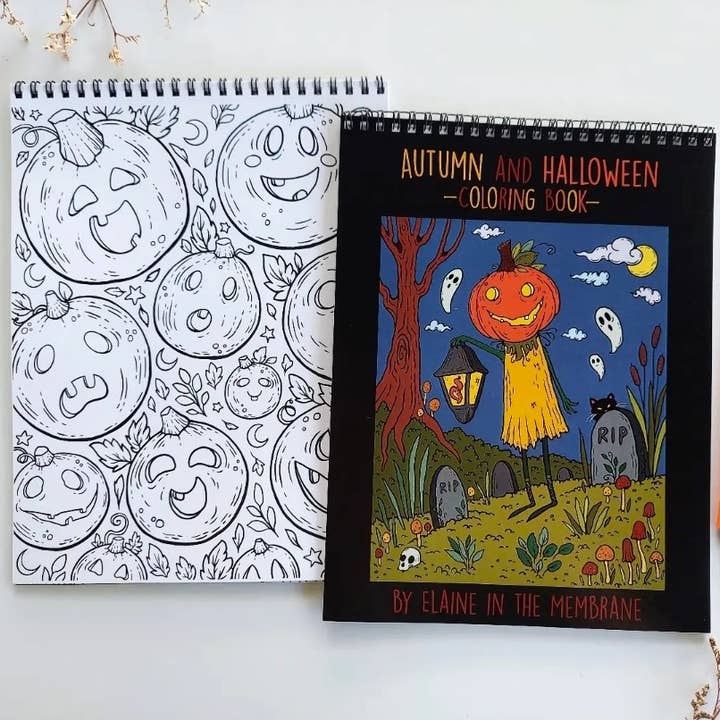 Halloween Coloring Book, Autumn coloring book, Fall coloring and other Purchase Wholesale halloween coloring books. Free Returns & Net 60 Terms on Faire trending on Faire.
