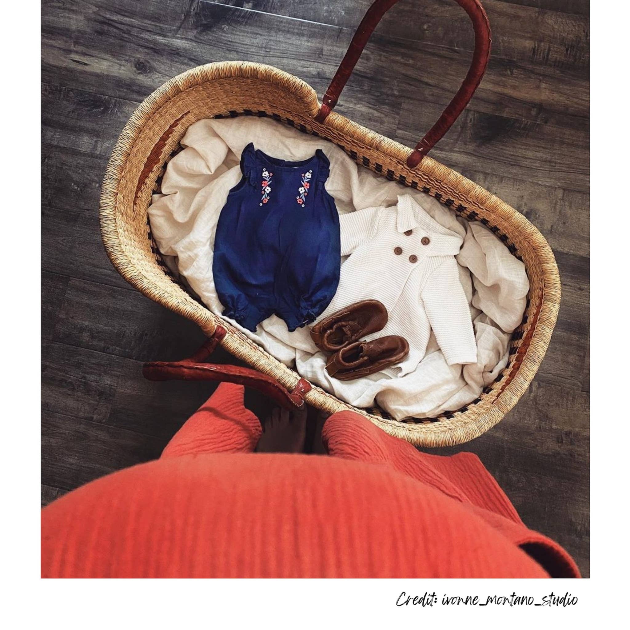 Ti-a Woven Goods - Wholesale Bassinet - Baby - Baby Moses Basket - SALE4