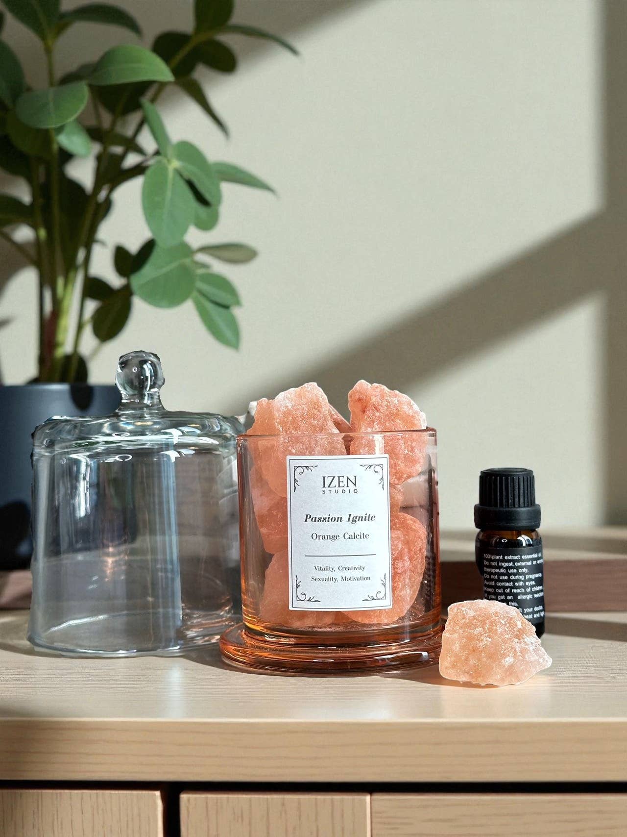 Orange Passion Ignite Crystal Essential Oil Diffuser  for wholesale on Faire1