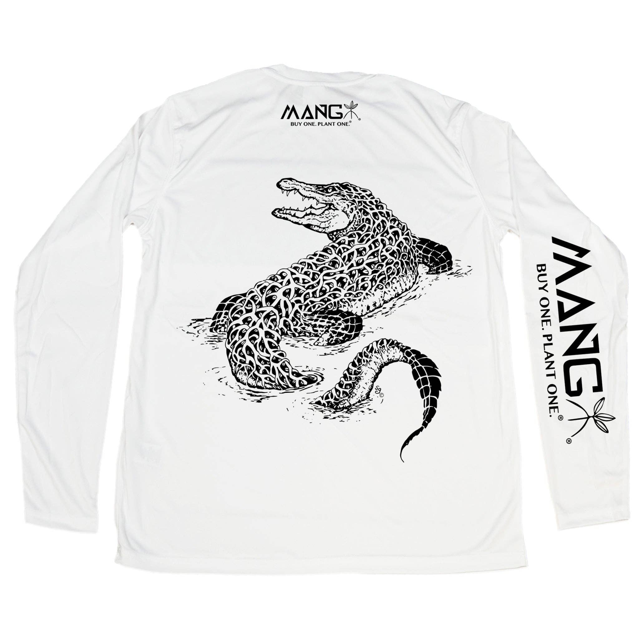 MANG - Wholesale Screen Printed T-Shirt - Unisex - Gator MANG - LS3