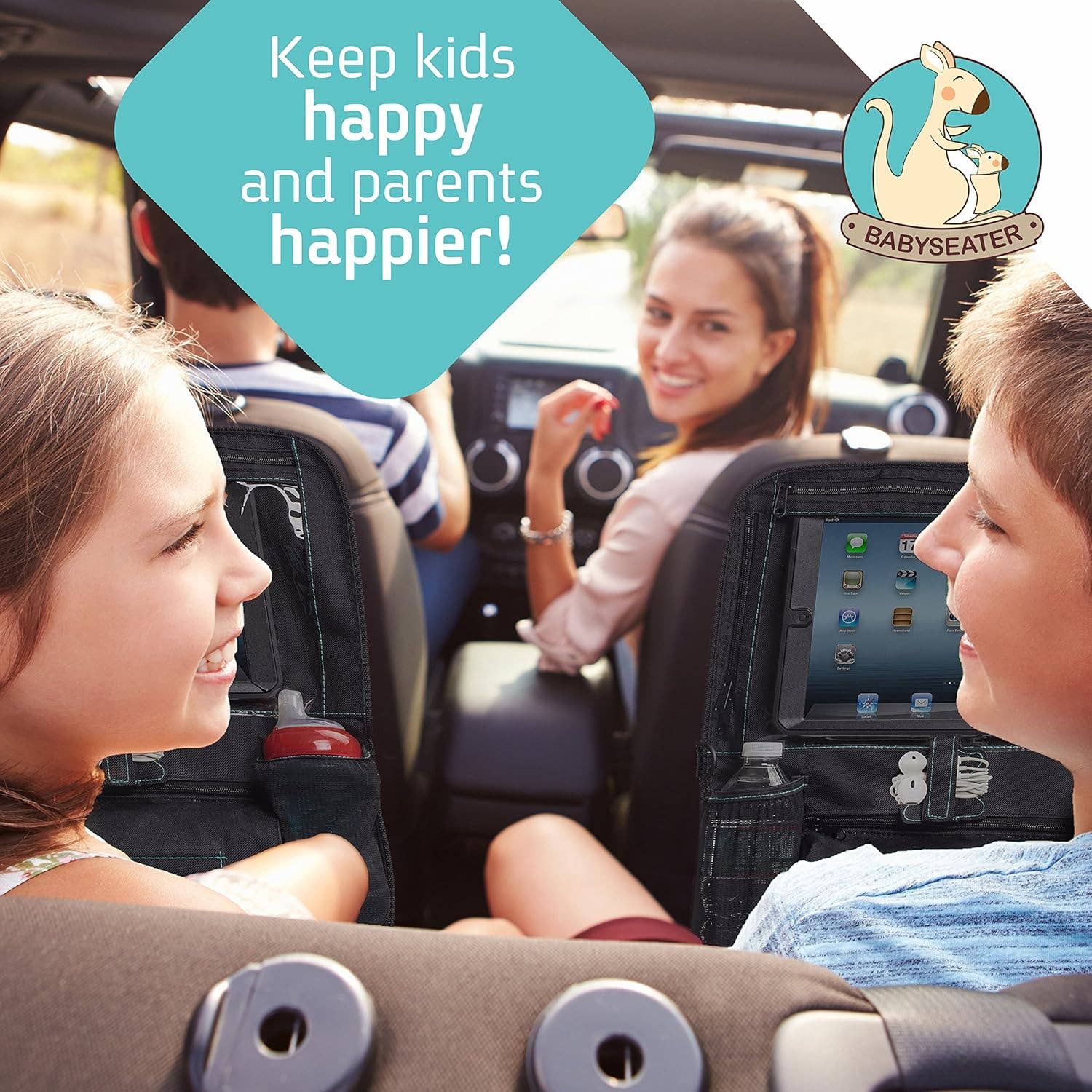 Toysical - Wholesale Car Seat Cover - Kids & Baby - Car Seat Organizer with Tablet Holder for Kids, XL4