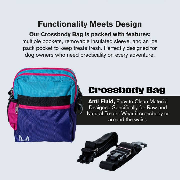 AkraCreations - Wholesale Pet Treat Bag - Dog - Crossbody Treat Bag – Insulated Dog Training Pouch1