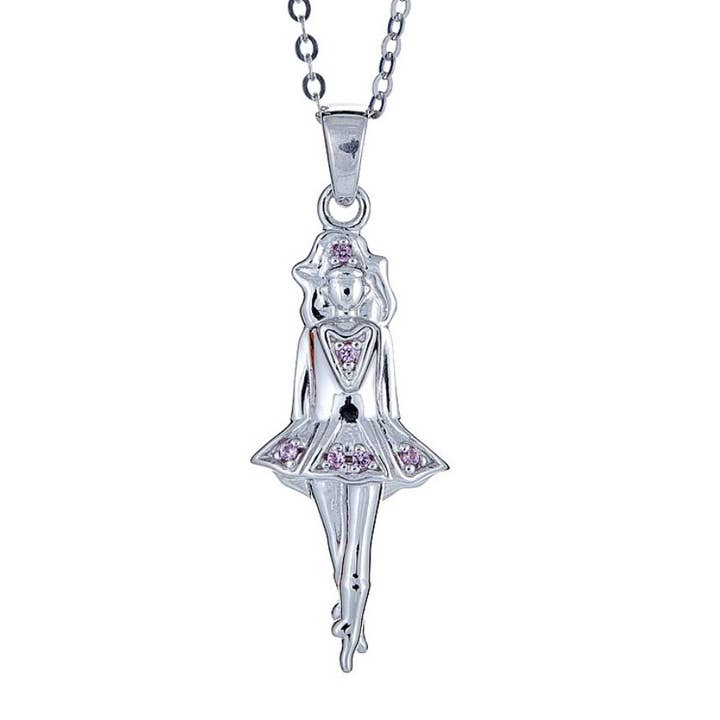 Irish Step Dancer Pendant for wholesale by The Irish Jewelry Company