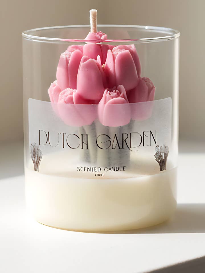Doftljus "Dutch Garden" – 200g, Frisk Vår för wholesale av JoyDecor