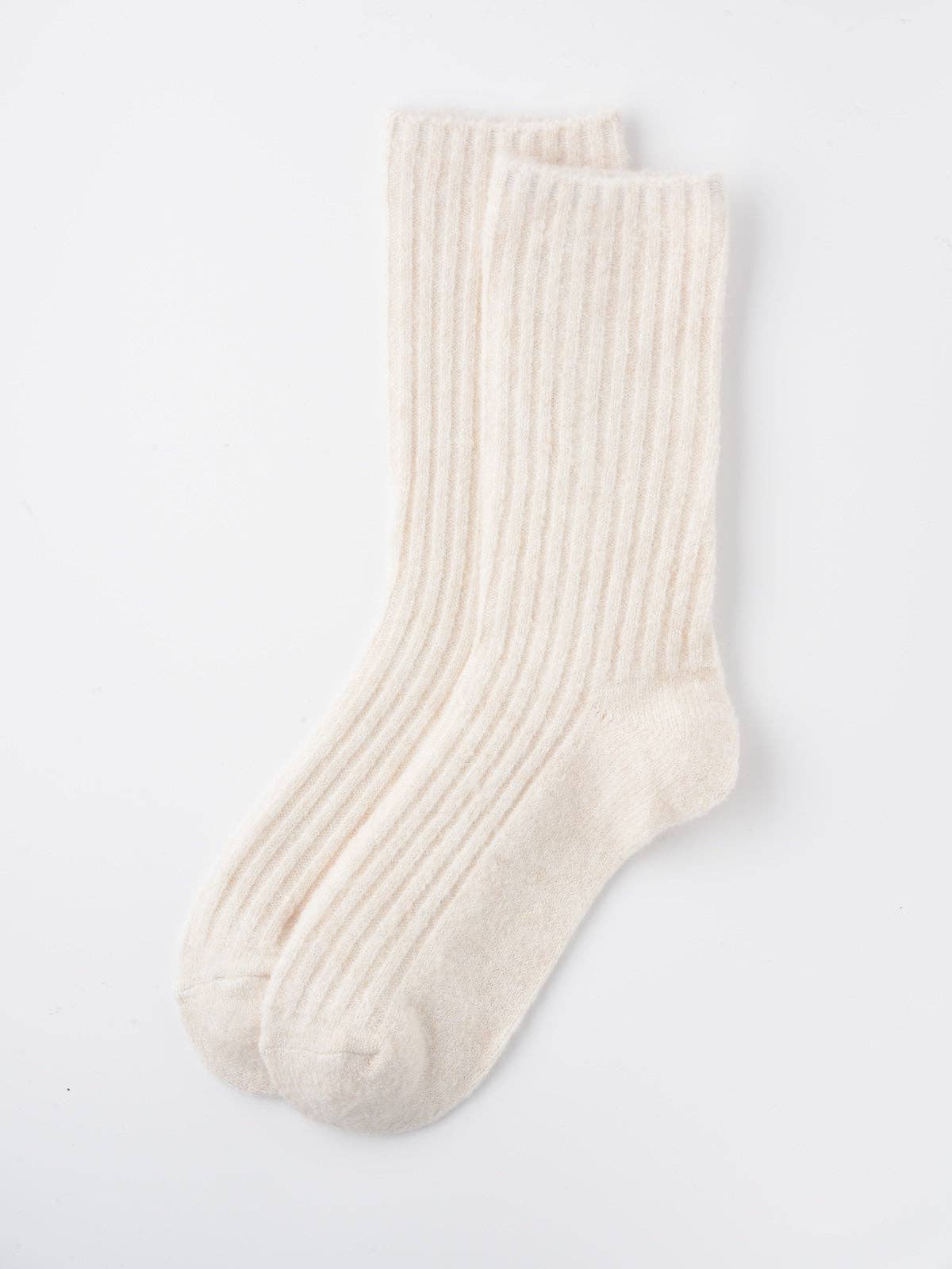 Funkyrel® Atzbranding Limited - Wholesale Socks - Women's - Rufia - 5-Pair Set of Solid Color Wool-Blend Socks12