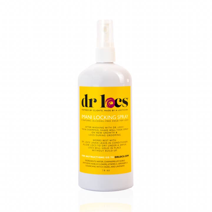 Imani Locking Spray (473 ml) – alkoholfreier Haarfestiger für Locs für den Großhandel von Dr Locs