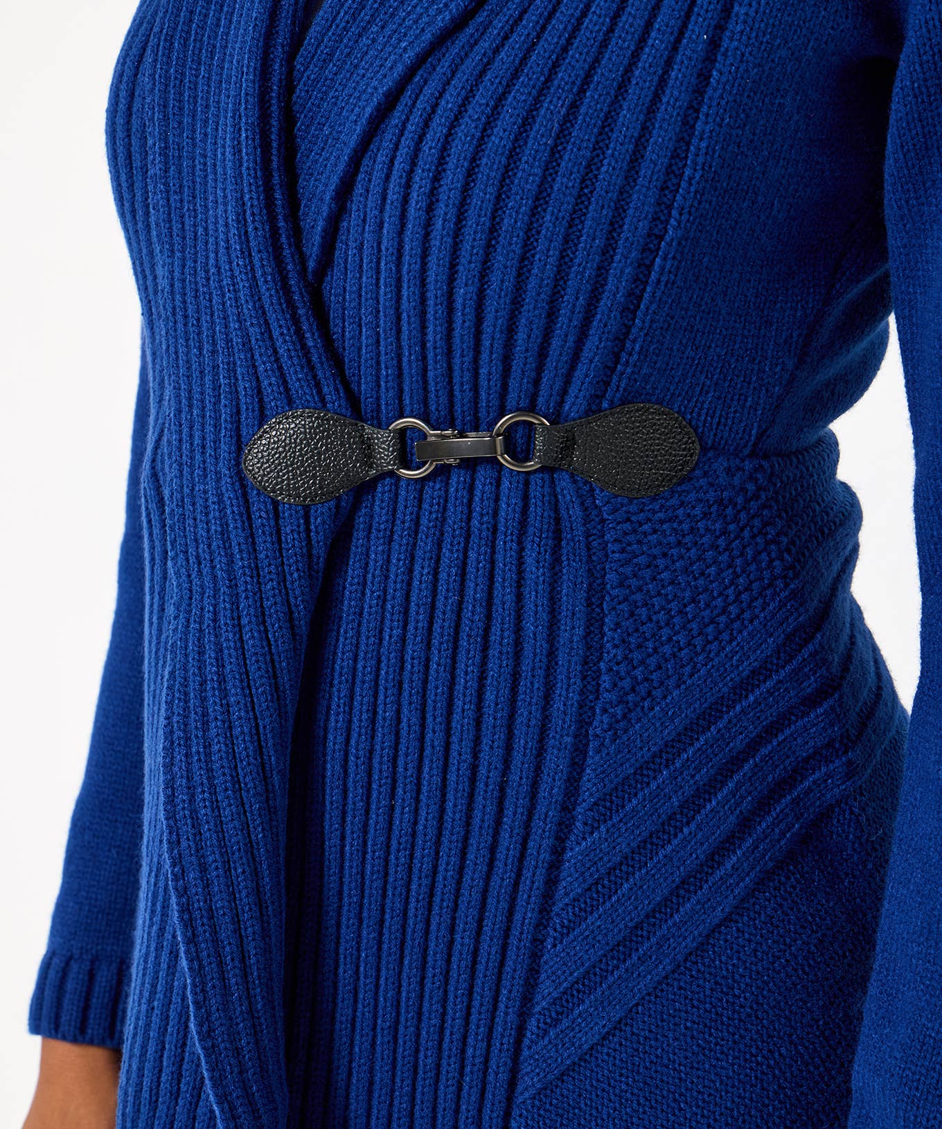 Cobalt Fabulous Buckle Cardigan for wholesale on Faire2