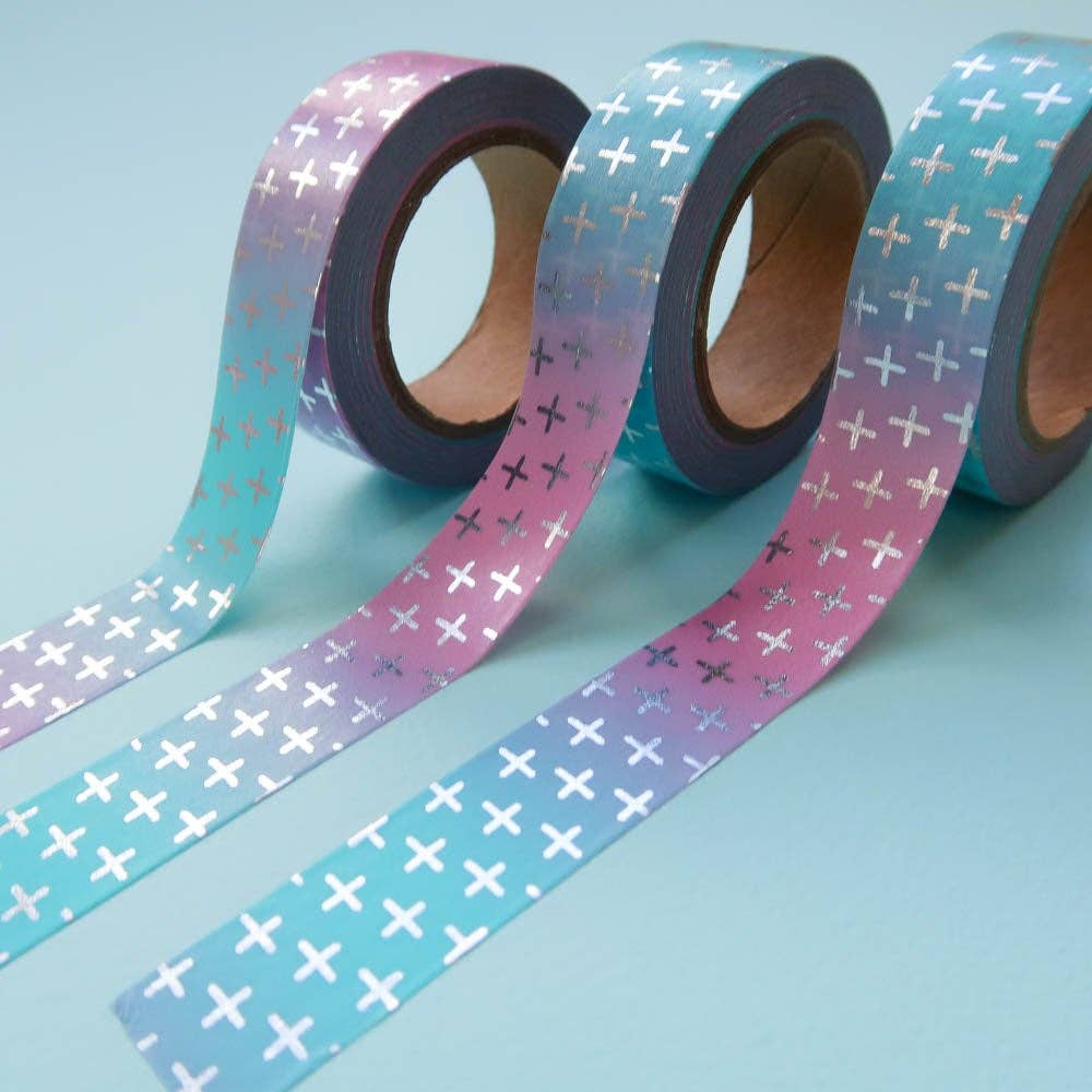 Nikki's Supply Store - Vendita all'ingrosso Nastro washi - Nastro Washi Ombre Crosses2