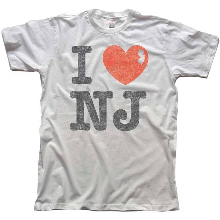 I Heart NJ T-shirt for wholesale by Solid Threads