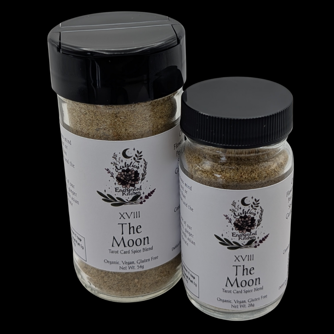 Dahlia's Enchanted Kitchen – wholesale Dried spice mix – The Moon - Tarot Card Culinary Spice Blend1