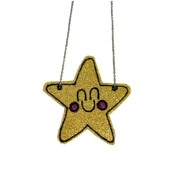 Collana con stella. per la vendita all'ingrosso da parte di Bumblebee Design Treasures