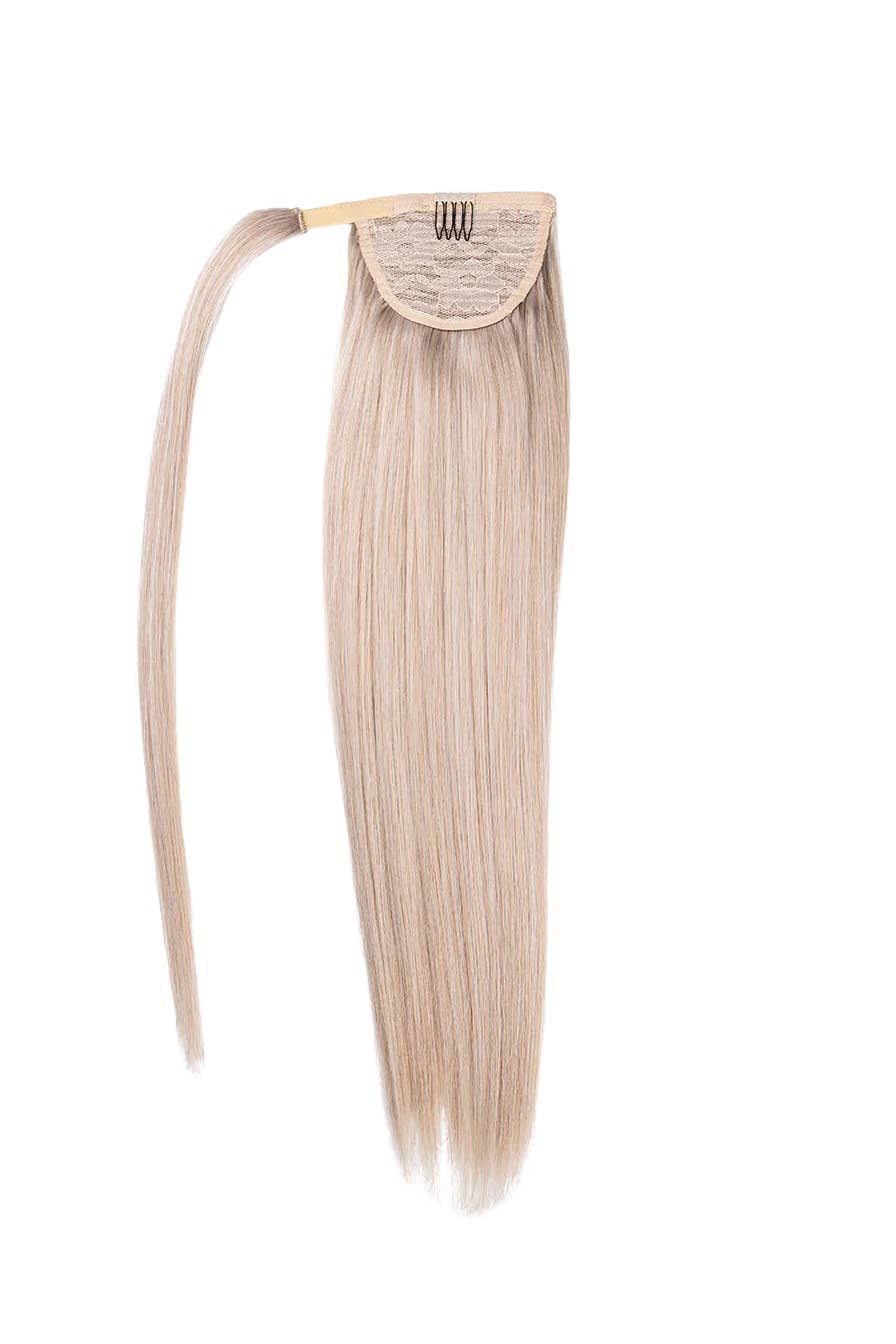 Euphoria Hair & Accessories - Wholesale Hair Extensions - Juliet 18''- Human Hair Wrap-Around Ponytail Extension9