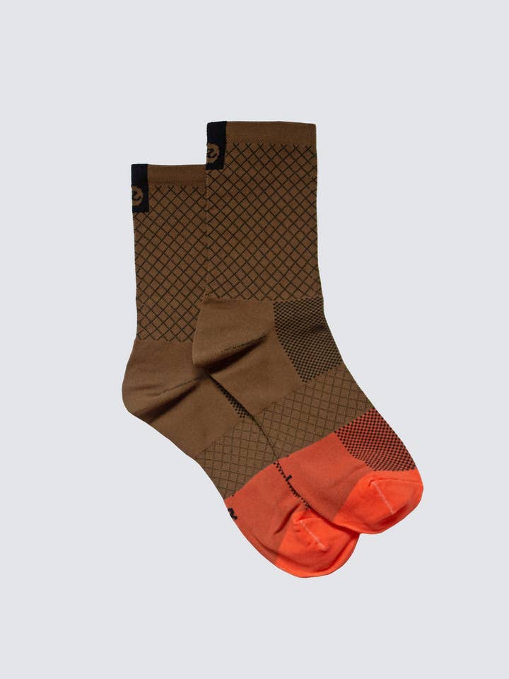 Down The Road - Wholesale Socks – Men's - Tour socks - Desert Gold6