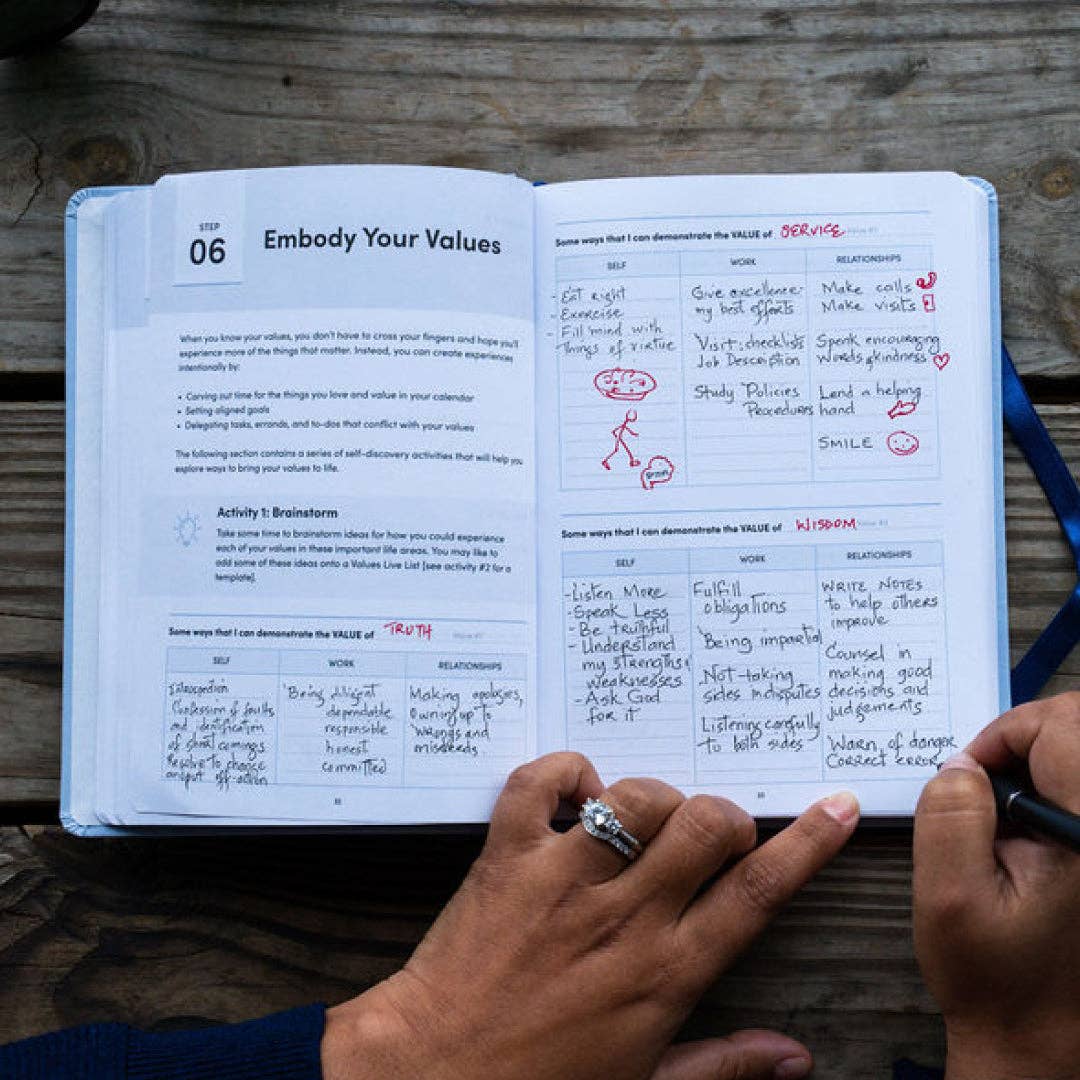 BestSelf Co. - Wholesale Journal/Diary - [Archived] Core Values Journal6