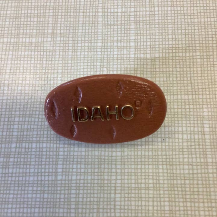 Idaho Candy Co. - Wholesale Lapel Pin/Button - Potato Pin