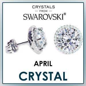 ICED Swarovski® Krystal Halo Ørestikker – Bestseller for engroshandel hos Glimmering Handmade