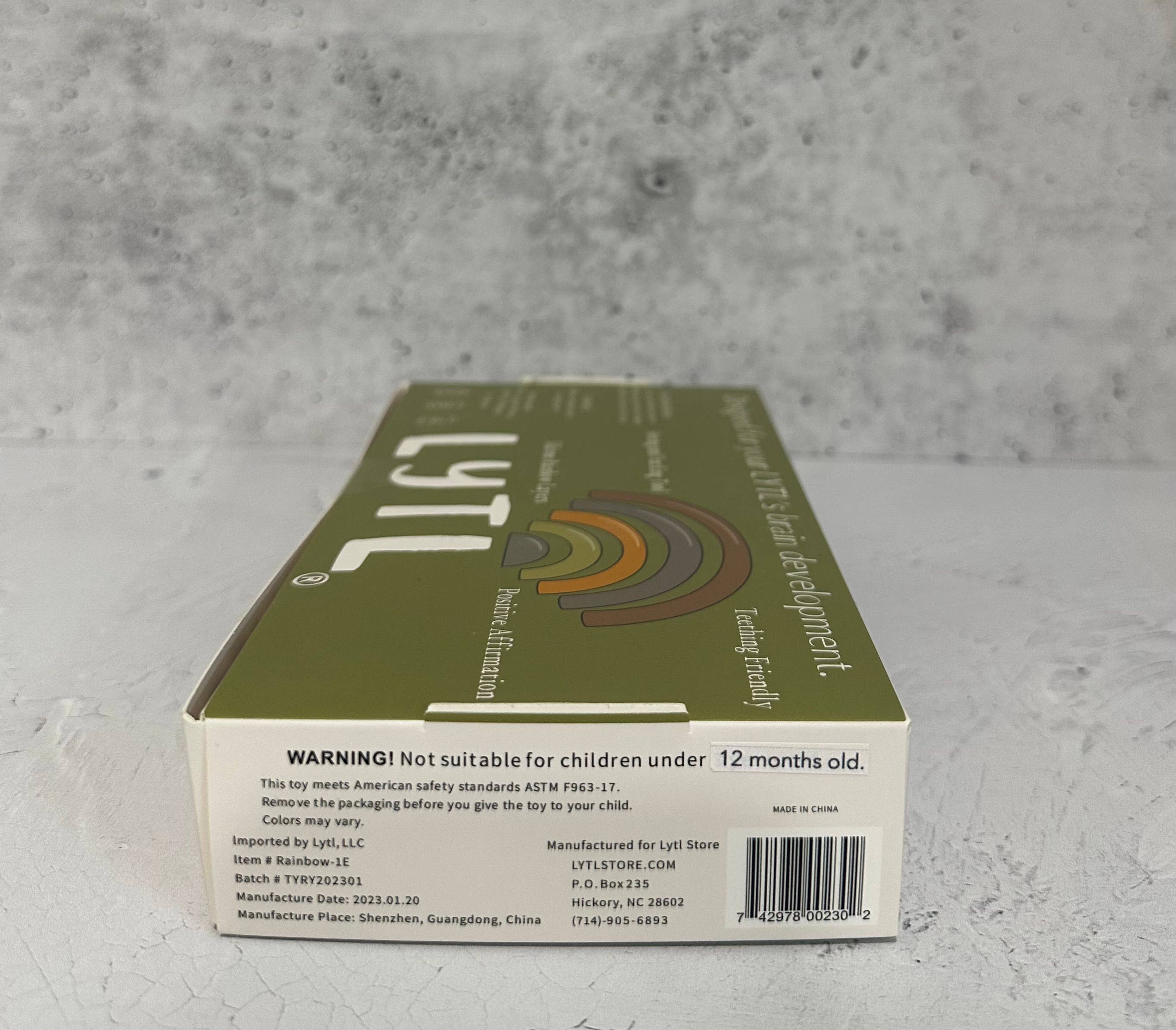 Lytl Store - Wholesale Building Set - Kids - Rainbow Stacking Toy + Silicone + Teething + Montessori8