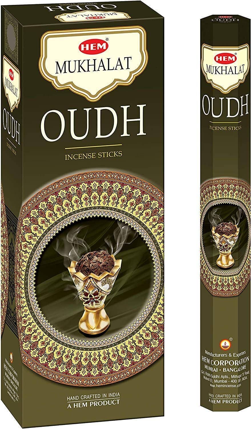 GREENROOTS USA LLC - Wholesale Incense - Hem Oudh Incense 120 Sticks0