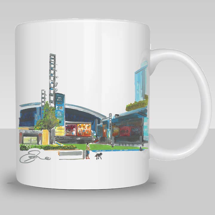 Dallas – Tasse à café Star in Frisco pour la vente par Eric Hanson Artwork