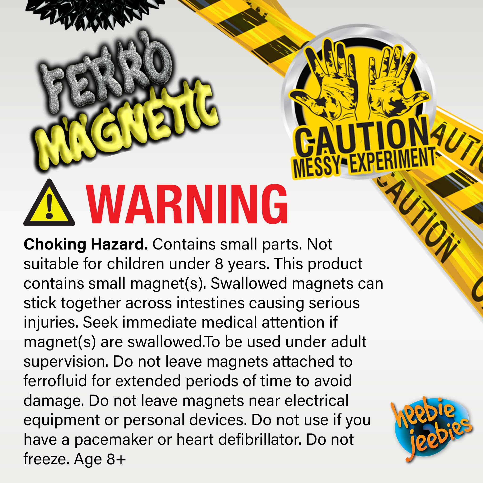 Heebie Jeebies - Wholesale Toy set – Kids - Ferromagnetic Test Tube Fluid DIY Ferro Fluid9