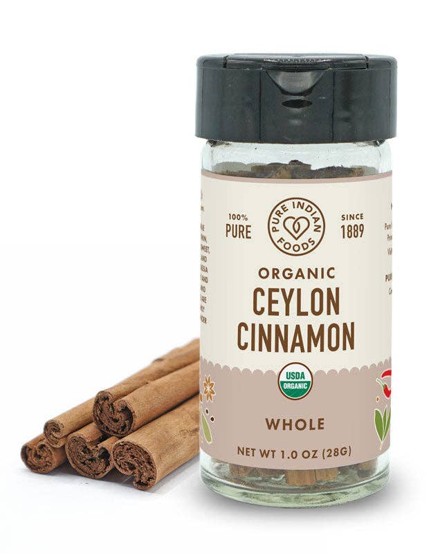 Pure Indian Foods - Wholesale Dried Spice - Cinnamon (Ceylon True), Certified Organic0