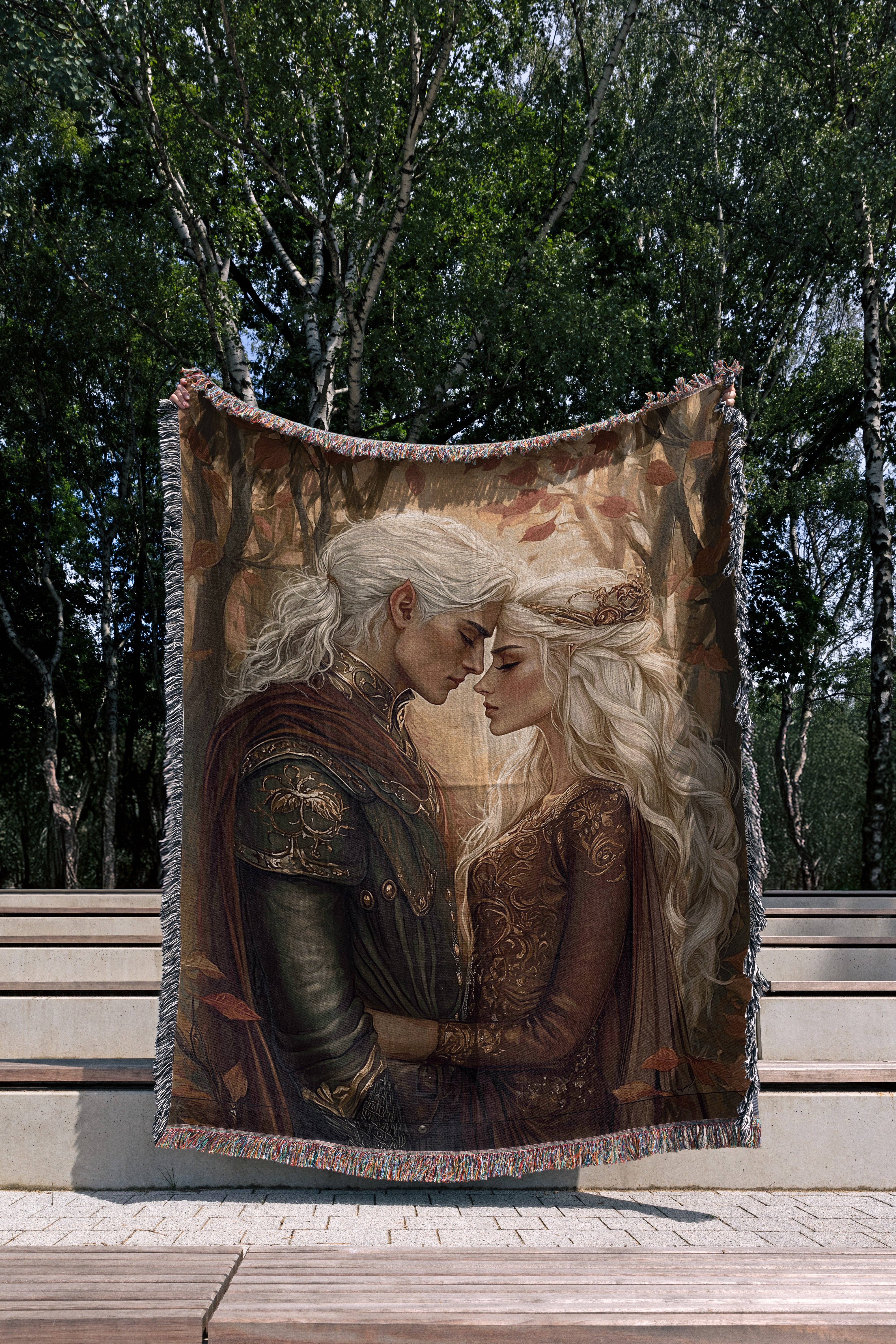 MagicMerchEmporium - Vente Plaids - Couverture Rowan & Aelin0