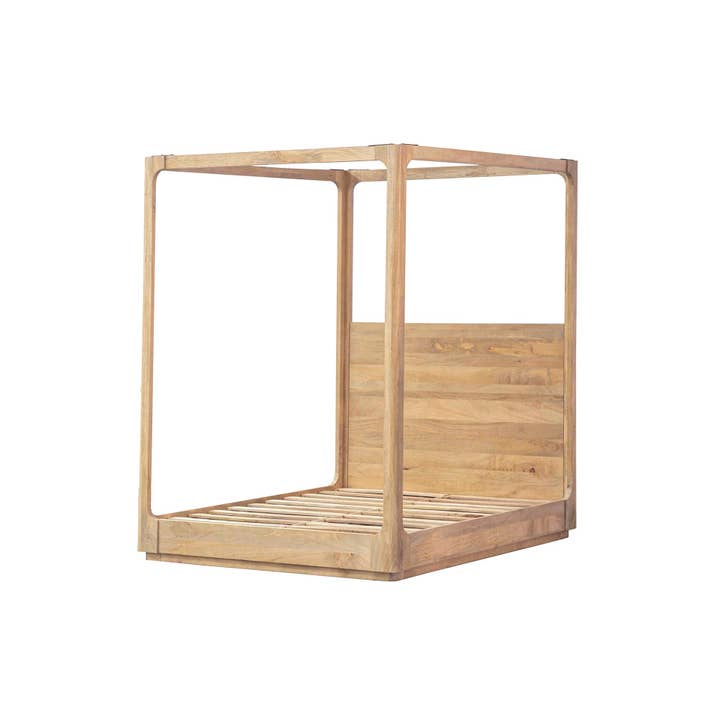 Cama Balinesa em Madeira de Manga Felo 168x207x223 cm por atacado de Ethan Chloe - GARPE GROUP - GARCIA PÉREZ Y CÍA S.L.