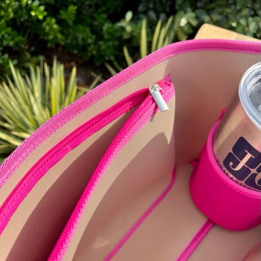 TAYLOR GRAY - Wholesale Pouch - Women's - Neoprene Organizer Pink | shoptaylorgray