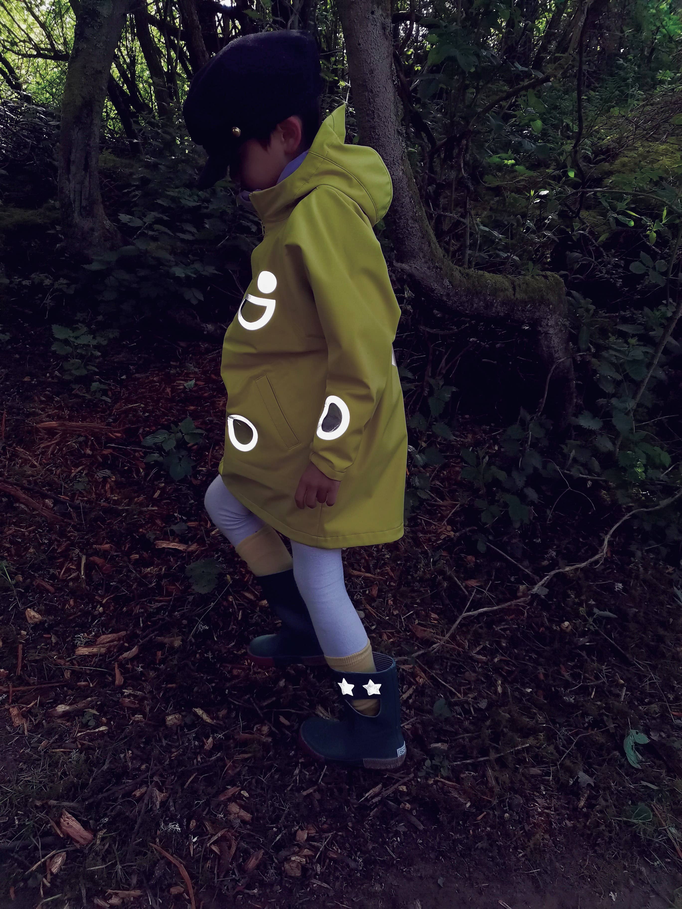 BOXBO – Engroshandel Vindjakke – til børn – WISTITI vind- og regnjakke til børn - gul7