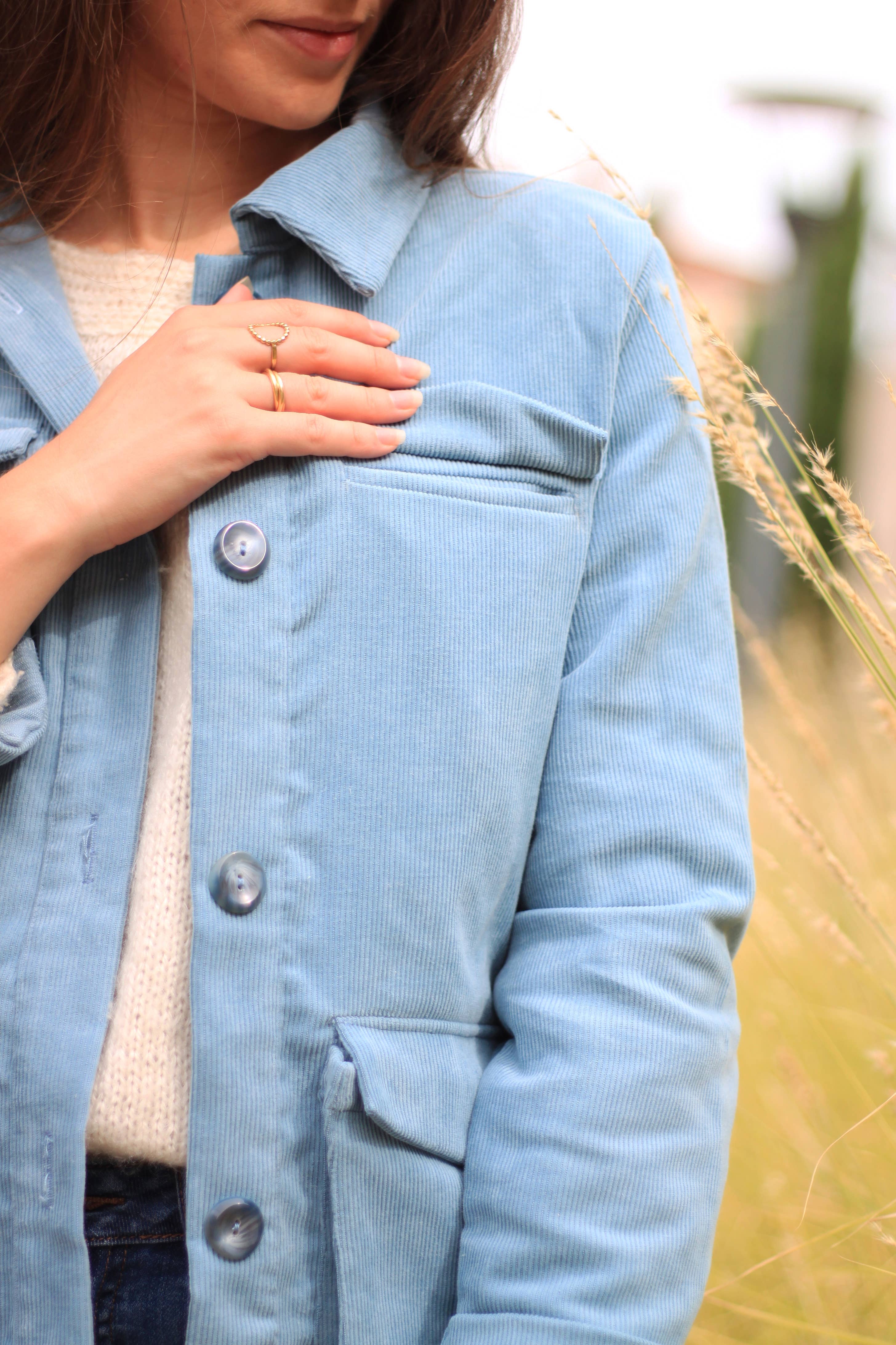 Cha' coud - Wholesale Craft Sewing Kit - Sewing pattern - Aela jacket4