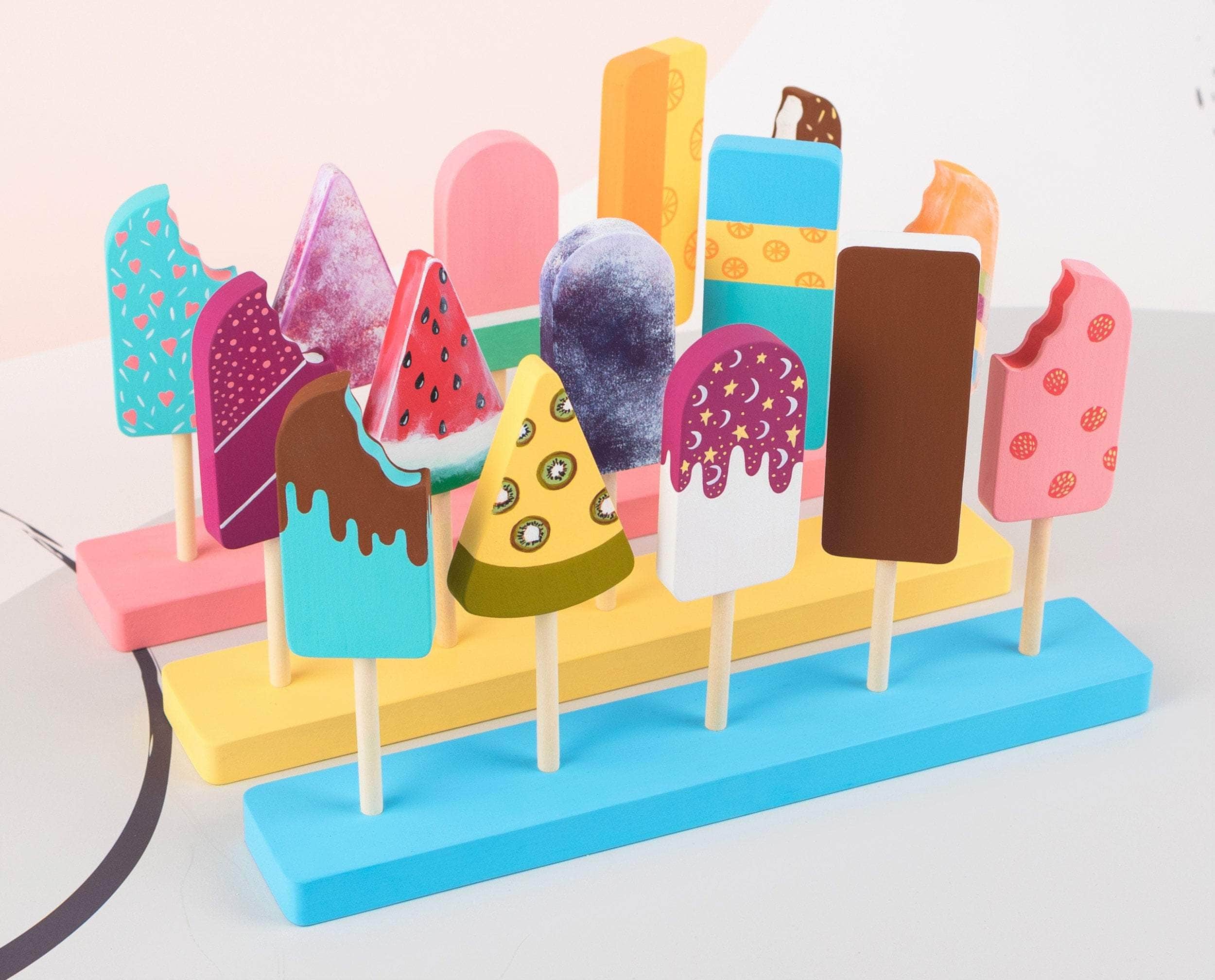 Firebird - Wholesale Wood Toy - Kids - Wooden Ice Lollys11