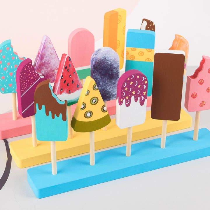 Firebird - Wholesale Wood Toy - Kids - Wooden Ice Lollys11