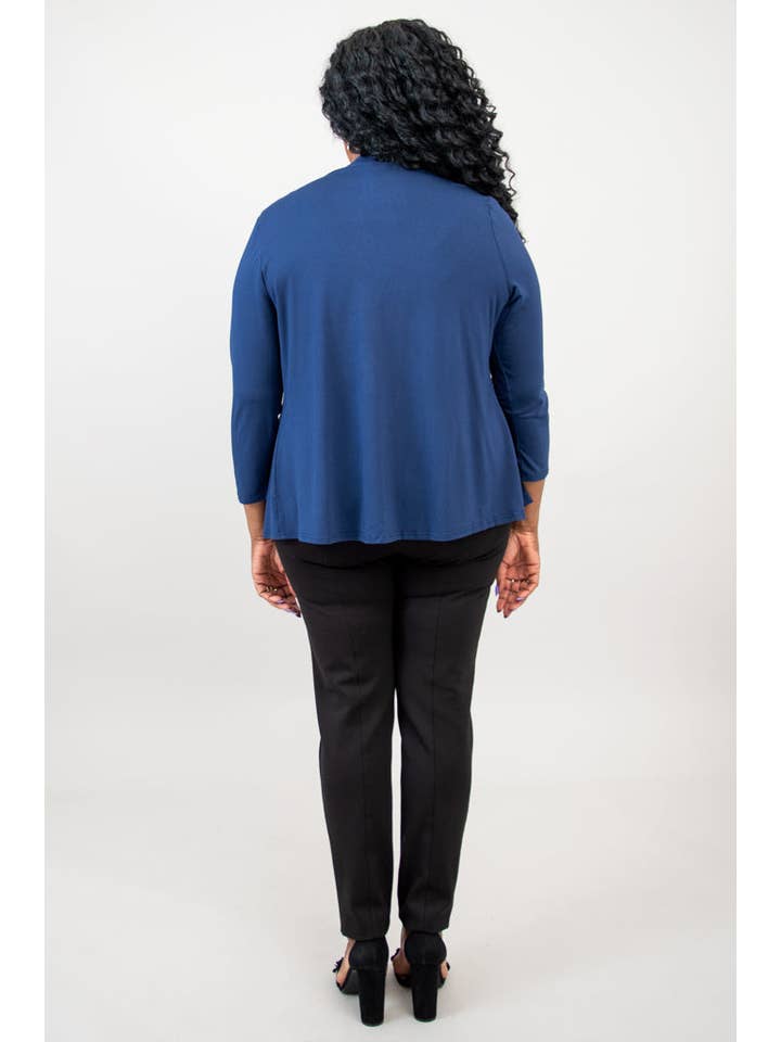 Blue Sky Clothing Co LLC - Wholesale Jacket - Women's - Kathy Jacket, Indigo, Bamboo8