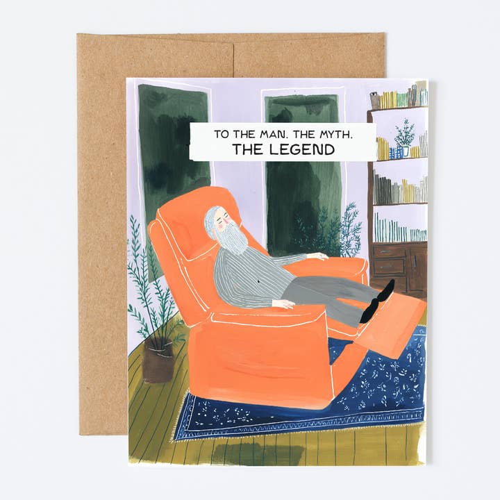 Der Mann Der Mythos 02 | Vatertag | Karte für Papa für den Großhandel von Silly Goose Greeting Co.