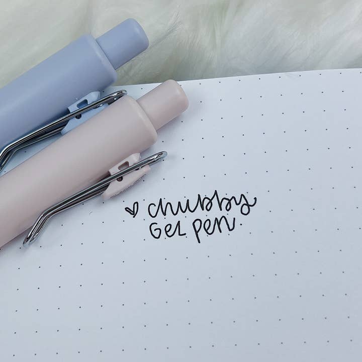 The HoneyBShop – wholesale Pen – Mini Chubby Gel Pens | 05 Black Ink | Choose Your Color!