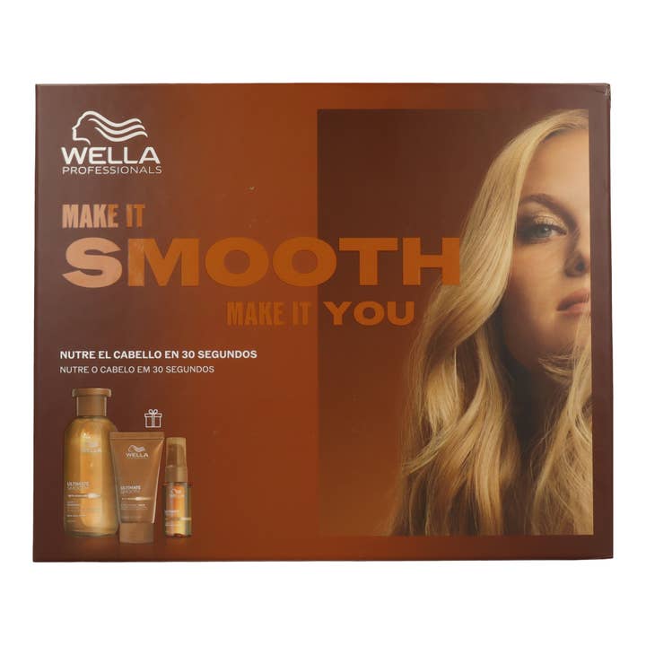 Wella Ultimate Smooth Pack – Antifrizz och Mjukhet 30 sek för wholesale av SUBLIME BEAUTY WHOLESALER SL
