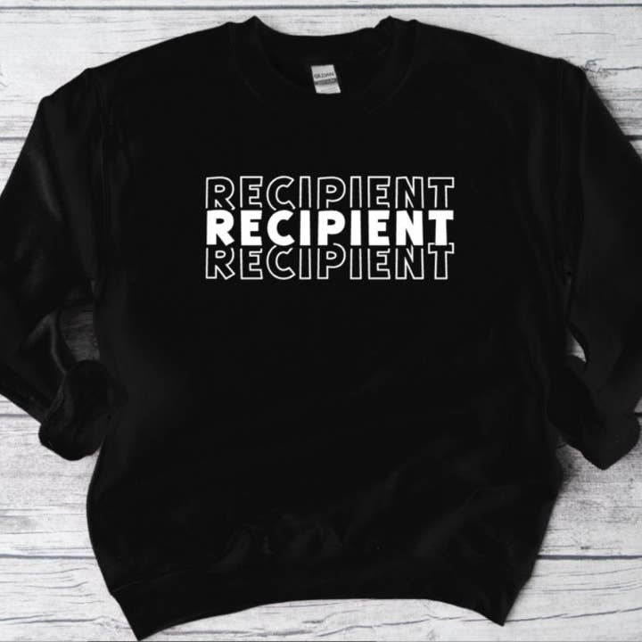 Organ Recipient Sweatshirt, Donate Life, Sweatshirt, Unisex Sweatshirt, Transplant Recipient for wholesale by Brandi Dai Designs