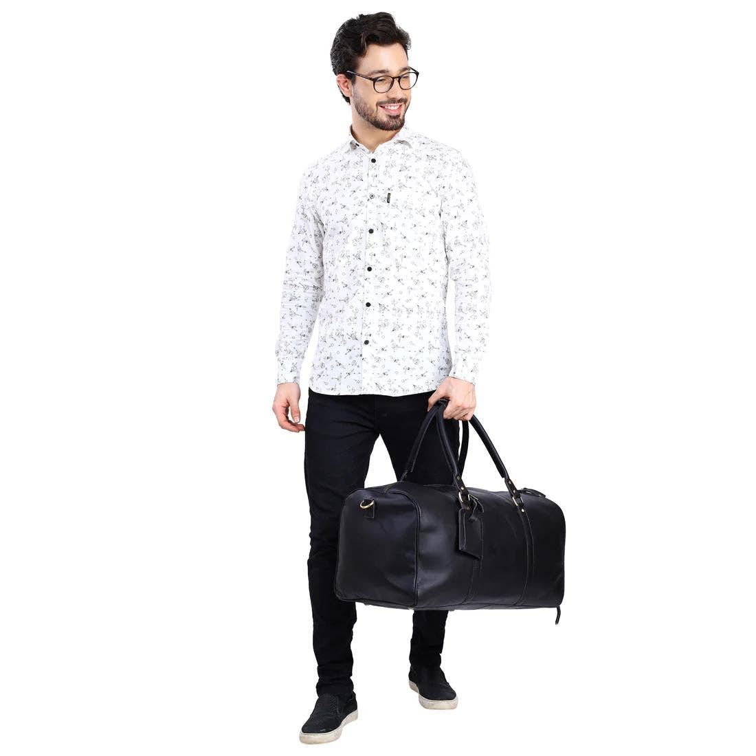 VELLAIRE - Wholesale Weekender Bag - Men's - Leather Duffle Bag X-Large | DB14