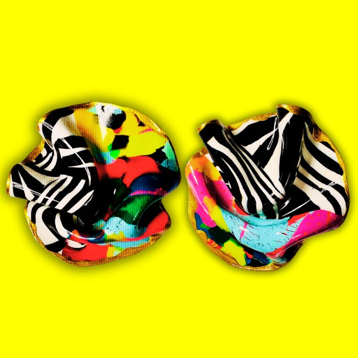 AND-MADE by Hand - Vente Boucles d'oreilles pendantes - LEXI Clou Classique - Toutes les Couleurs45