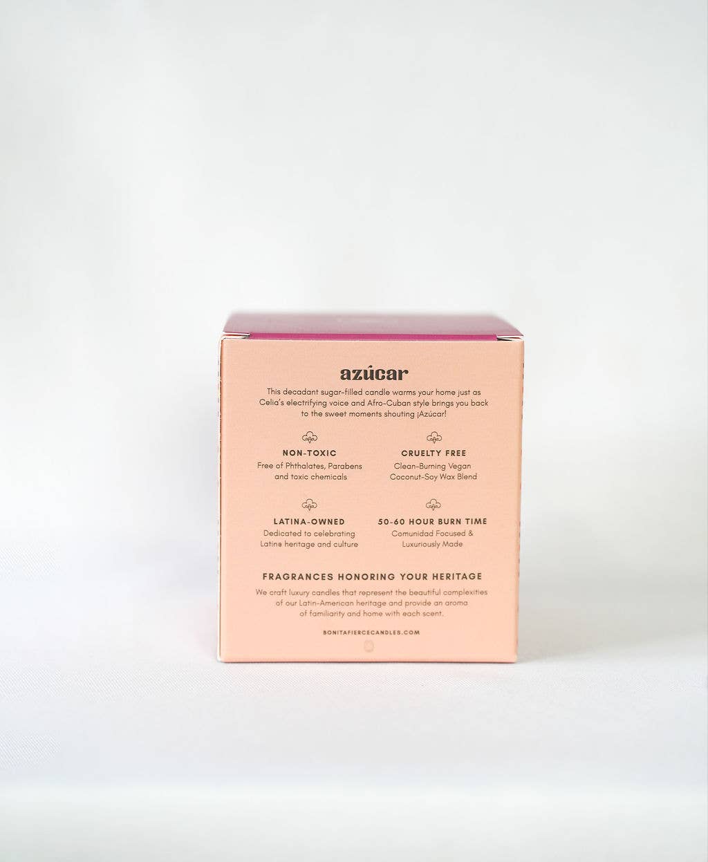 Bonita Fierce Candles - Vente Bougie en bocal - Bougie Azúcar | Bougie à la cannelle, au sucre et à la vanille8